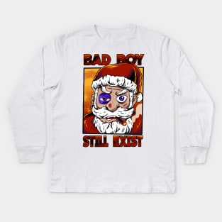 bad boy Kids Long Sleeve T-Shirt